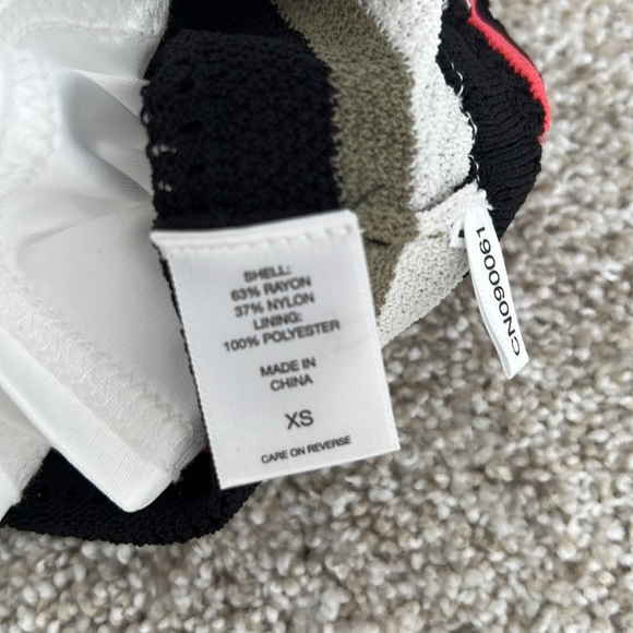 New York & Company Striped Midi Dress Size XS - Picture 6 of 6